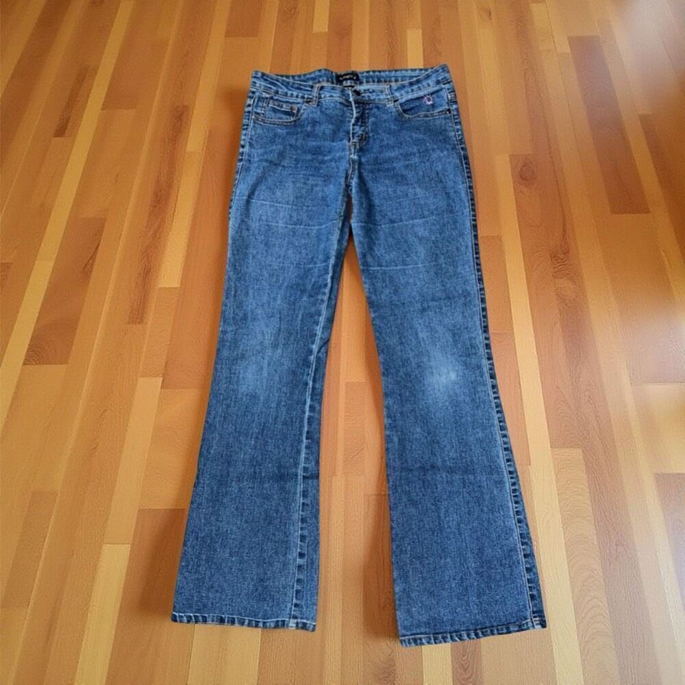Vintage Juniors Playboy Denim Bootcut Jeans Size 7 30x32 #151